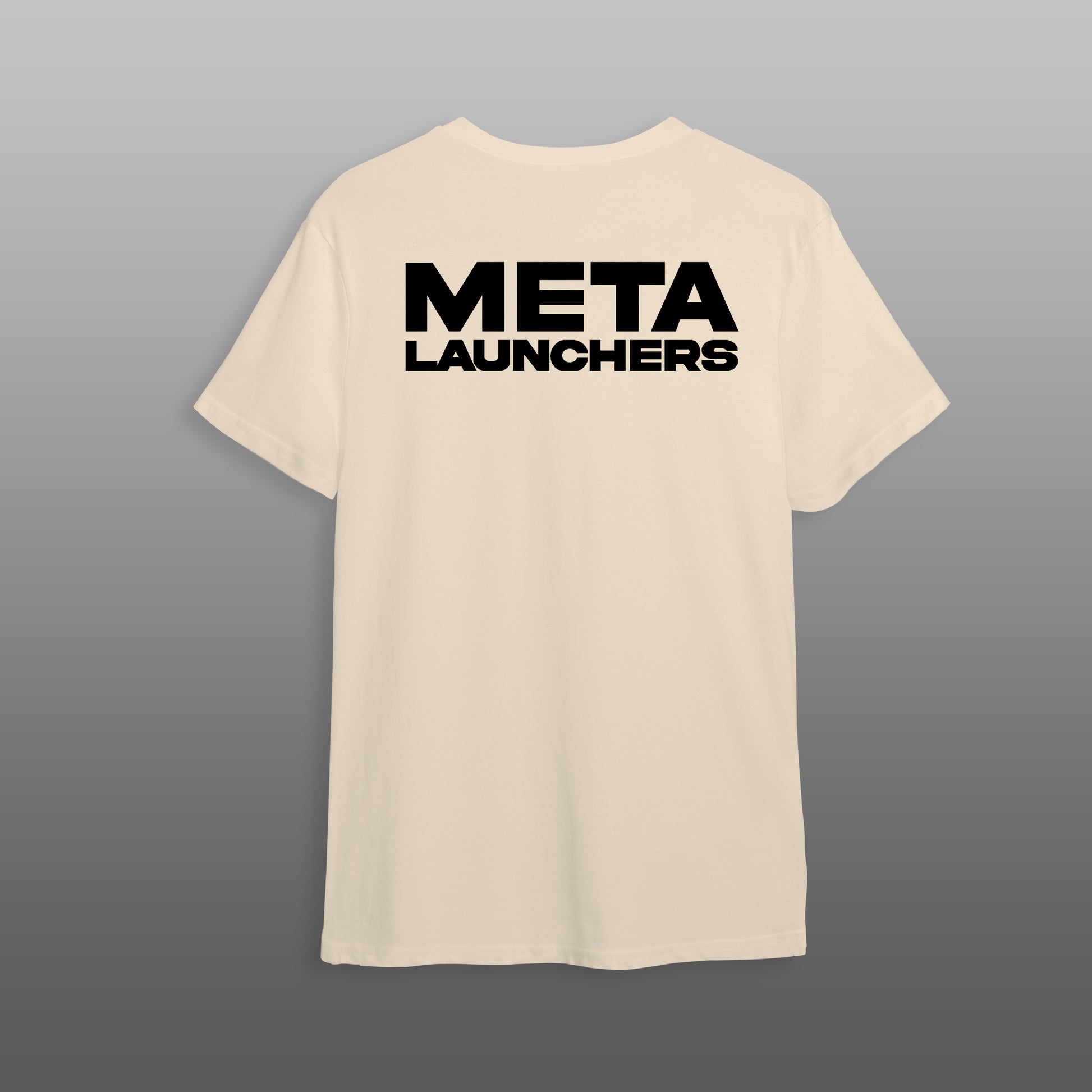 MetaLaunchers Shirt Cream Back